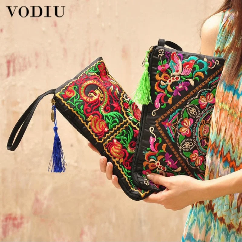 Stylish briefcases for modern professionalsEthnic National Retro Butterfly Flower Clutch Bags Stylish briefcases for modern professionalsEthnic National Retro Butterfly Flower Clutch Bags