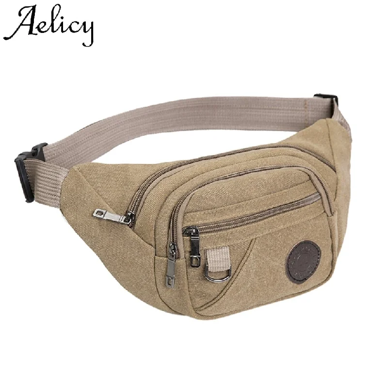 Affordable briefcases for studentsMan Fashion Belt Bag Fanny Packs Multifunction