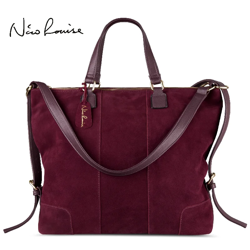 Foldable briefcases for easy storageLeisure Nubuck Casual Handbag Travelling Top handle Bags Foldable briefcases for easy storageLeisure Nubuck Casual Handbag Travelling Top handle Bags