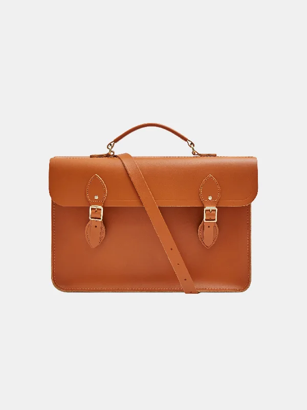 Best briefcases for business travelersThe Briefcase - Caramello