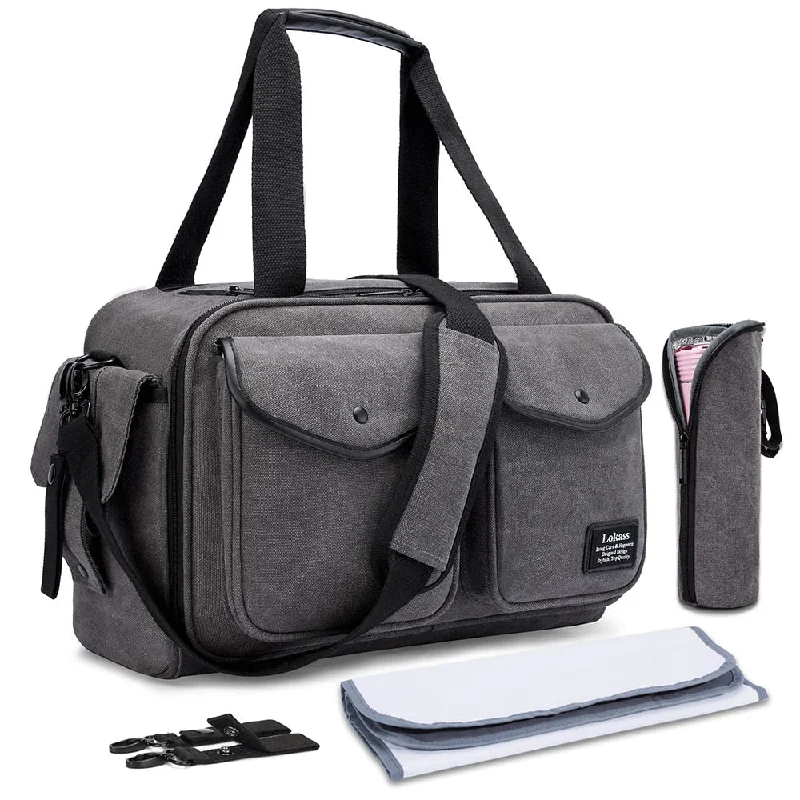 Foldable briefcases for easy storageBag Canvas Baby Tote Bag