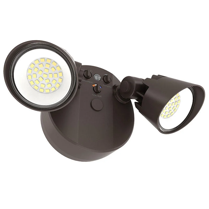 String Lights for Seasonal Decorations (Spring, Fall, etc.)Westgate No-Sensor X-Gen Advance Security Lights, 25W, 4000K, Led Outdoor Light - Bronze