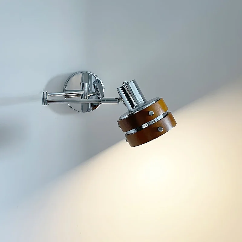 Chrome & Walnut Color