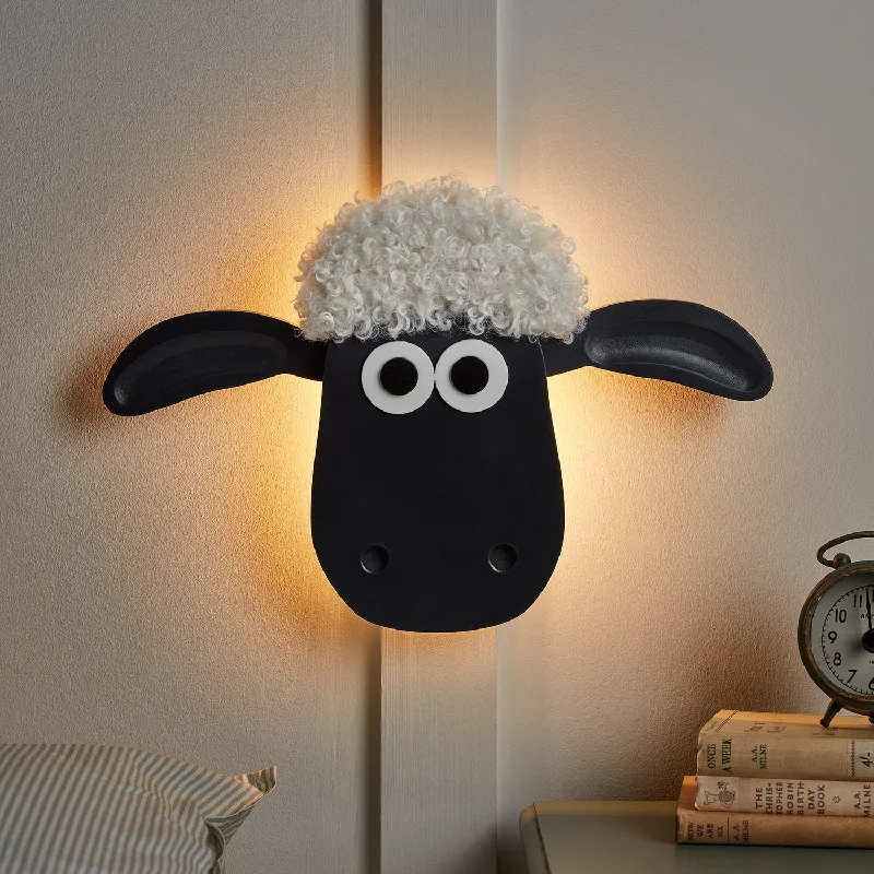 String Lights for Hotel Courtyard LightingShaun the Sheep™ Children's Wall Light