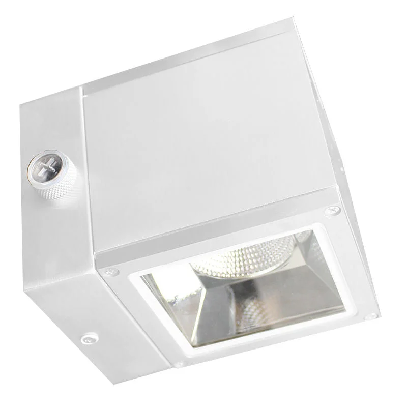 Color - Changing LED String Lights for Christmas DecorWestgate Up-Down Selectable Cube Wall Light, 18W, 5000K, Led Outdoor Light - White
