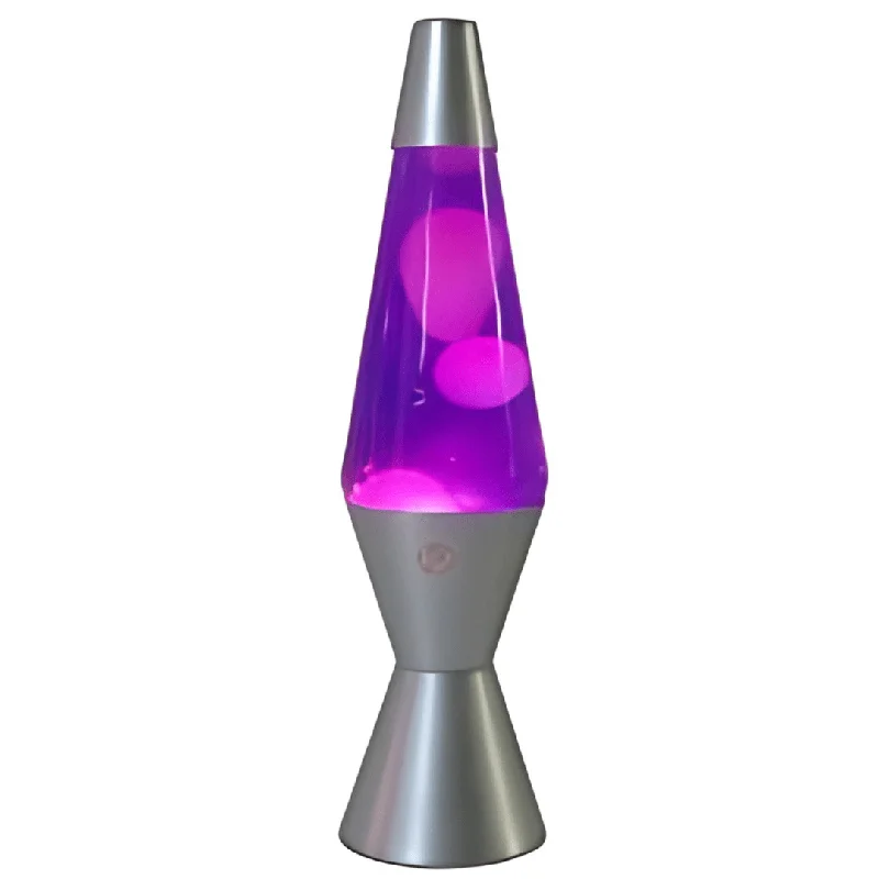 LED Lava Lamps with Energy - Saving FeaturesLava Lamp Diamond Motion Large 37cm - Purple White LED Lava Lamps with Energy - Saving FeaturesLava Lamp Diamond Motion Large 37cm - Purple White
