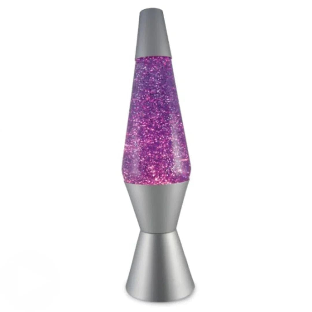Lava Lamps for Flea Markets to Catch the EyeSilver/Purple Diamond Glitter Lava Lamp