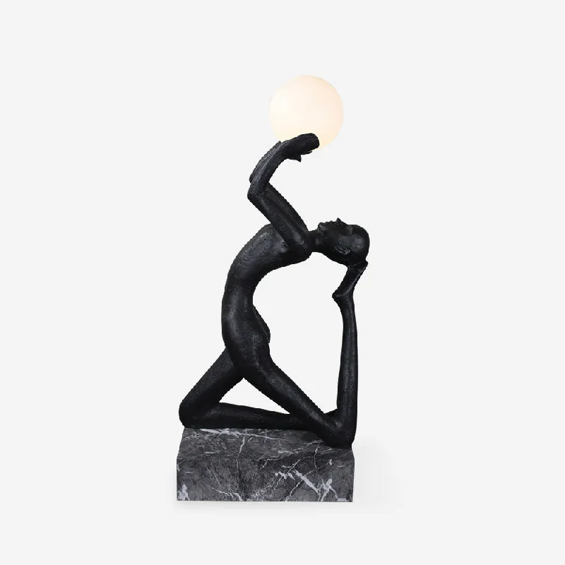 Gothic - Themed Lava Lamps for Dark and Mysterious SpacesCamilla Sculpture Floor Lamp