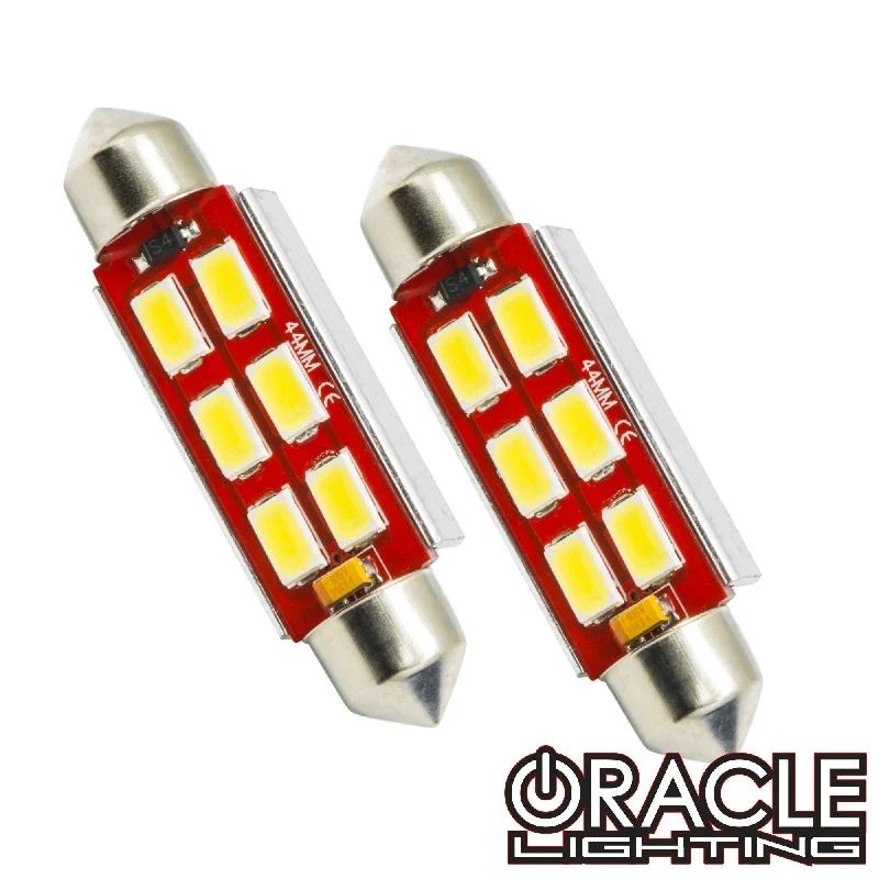 ORACLE Lighting 44MM 6 LED 3-Chip Festoon Bulbs (Pair)