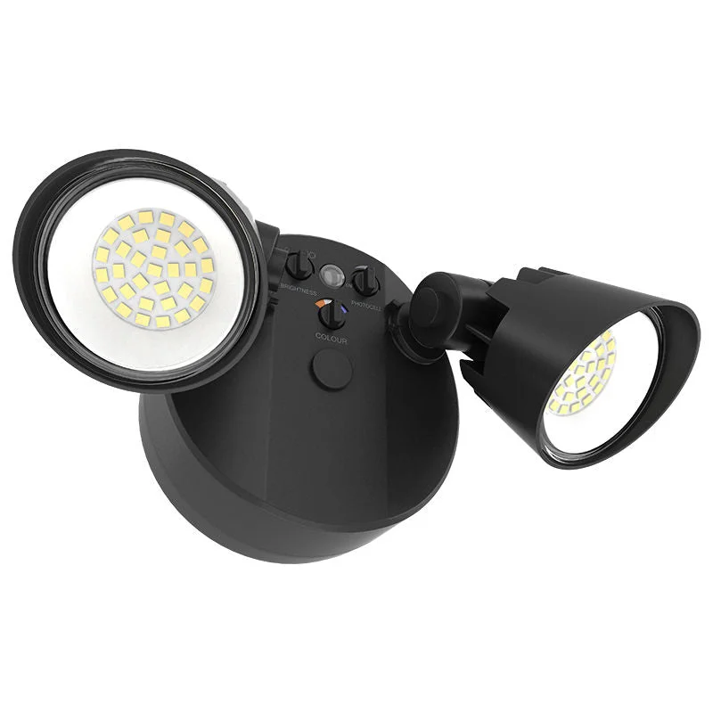 Waterproof String Lights for Patio DecorWestgate No-Sensor X-Gen Advance Security Lights, 18W, 3000K, Led Outdoor Light - Black