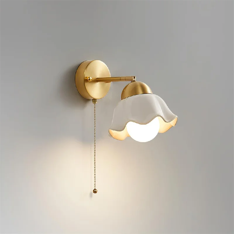 Brass & White