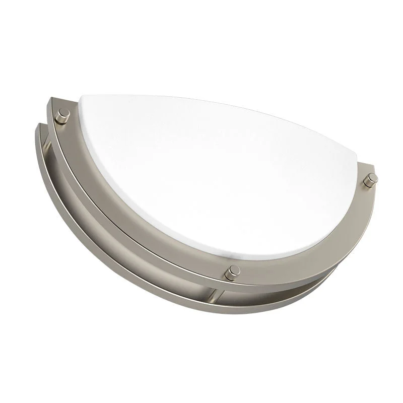 String Lights for Outdoor Dining AreasWestgate Half Circle Indoor Wall Sconce, 12W, 3500K, Led Light Bulbs - White String Lights for Outdoor Dining AreasWestgate Half Circle Indoor Wall Sconce, 12W, 3500K, Led Light Bulbs - White
