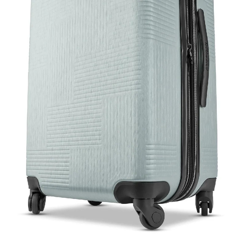 Expandable Hardside Luggage with Single Spinner Wheels, Mint, 3-Piece Set (20/24/28)