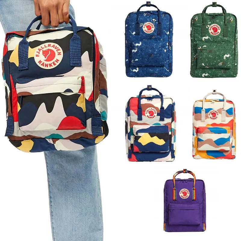 Fjallraven Kanken Art Mini Unisex Children Backpack