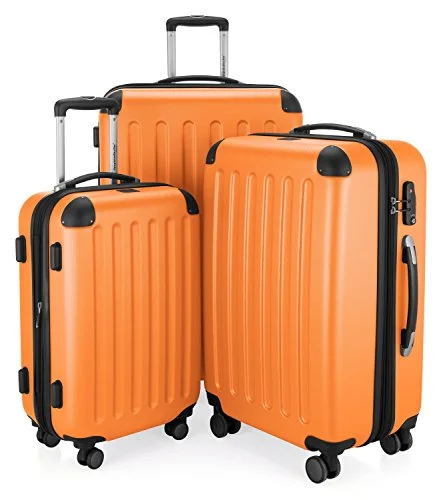 HAUPTSTADTKOFFER Luggages Sets Glossy Suitcase Sets Hardside Spinner Trolley Expandable (20', 24' & 28') TSA (Spree Orange2) HAUPTSTADTKOFFER Luggages Sets Glossy Suitcase Sets Hardside Spinner Trolley Expandable (20', 24' & 28') TSA (Spree Orange2)