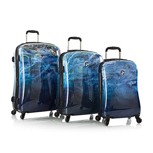 Heys Blue Agate Fashion Spinner 3-piece Luggage Set