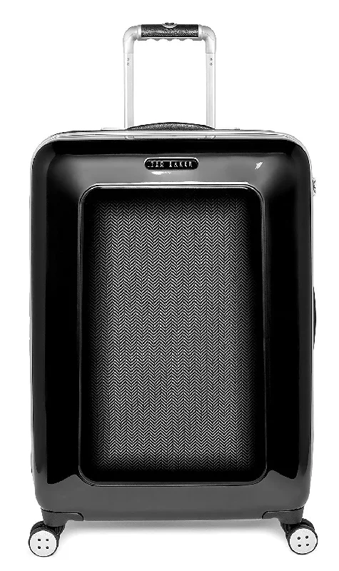 Hardsider Herringbone Collection 3 Piece Set (20"/24"/28") Spinner Luggage Sets