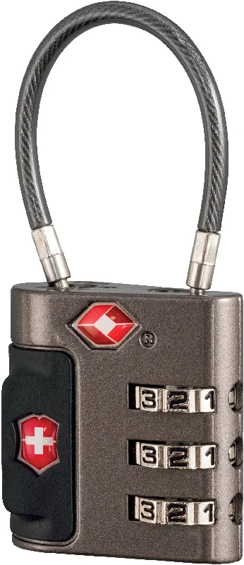 Victorinox Travel Sentry Approved Cable Lock Grey One Size
