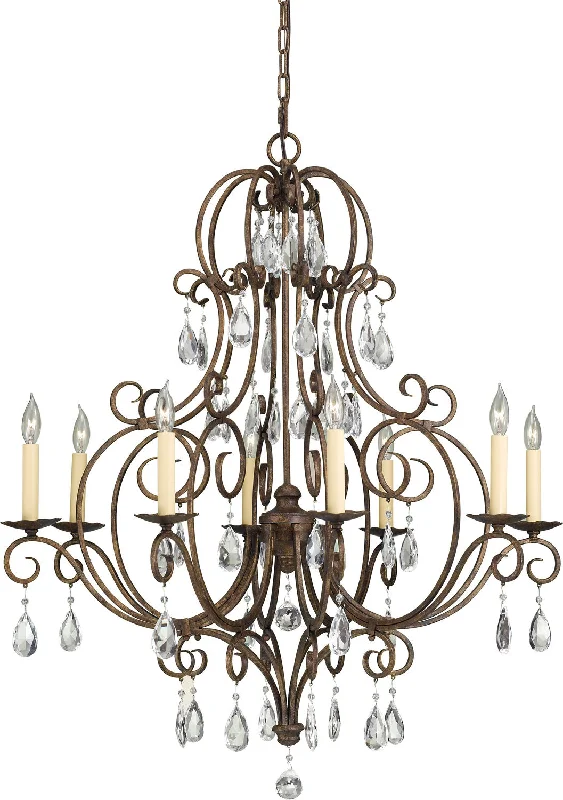 Oversized Chandeliers as a Statement Piece in Living RoomsChateau Chandelier