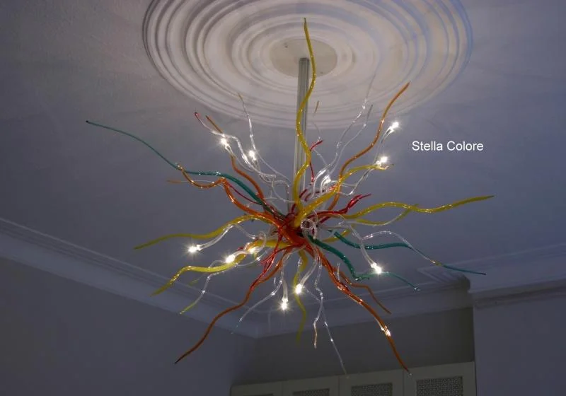 Chandeliers with Venetian Glass for a Luxurious LookMurano Art Glass Bespoke Chandelier