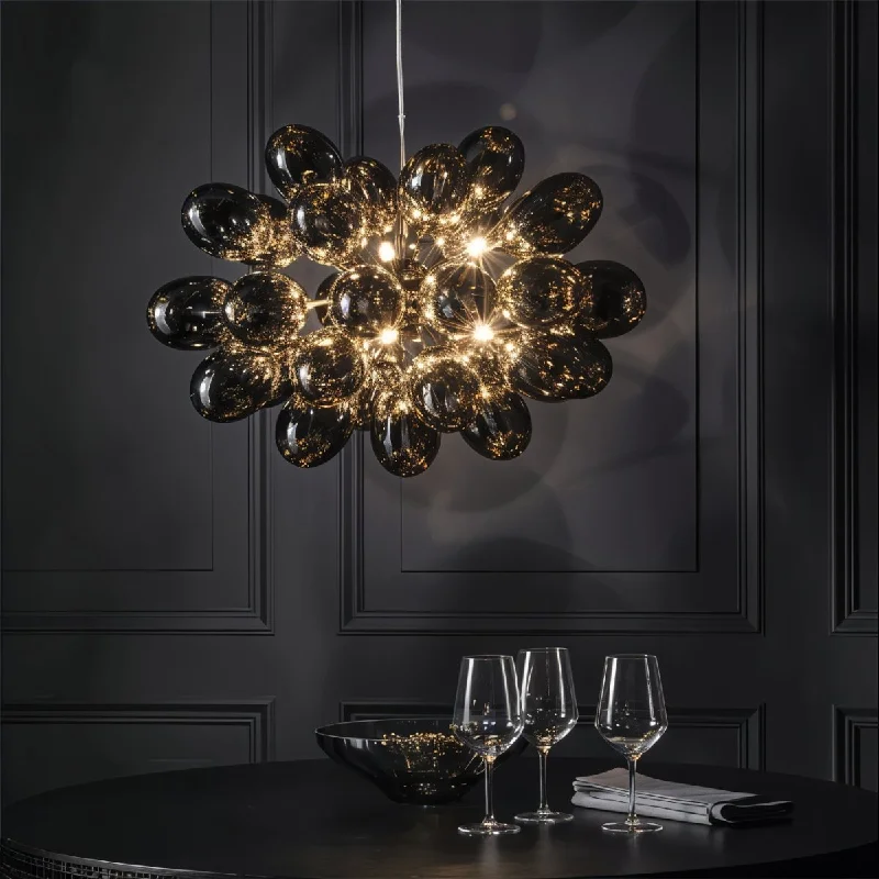 Chandeliers with Adjustable Arms for Directional LightingVitis Chandelier
