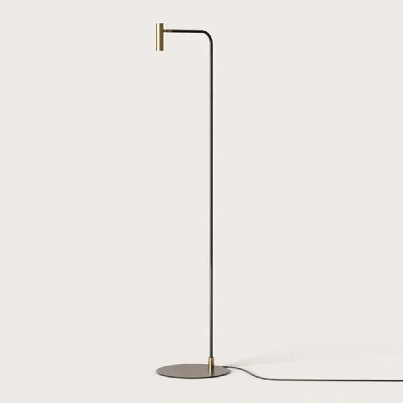 Bohemian Inspired Floor Lamp for Eclectic Home DecorMaho LED Floor Lamp 5w Matt Black, Matt Brass