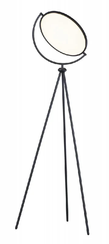 USB Charging Port Floor Lamp for Convenient Device ChargingPaddle-Floor Lamp