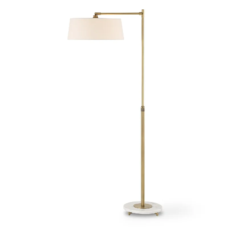 Rustic Farmhouse Style Floor Lamp for Cozy BedroomsUttermost Branch Out Brass Floor Lamp - 66.5'' H X 30.25'' W X 18'' D