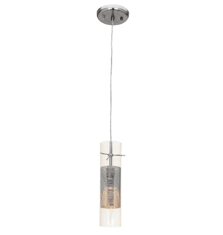 African - Inspired Ceiling Lights with Tribal Patterns and Natural MaterialsOne Light Pendant