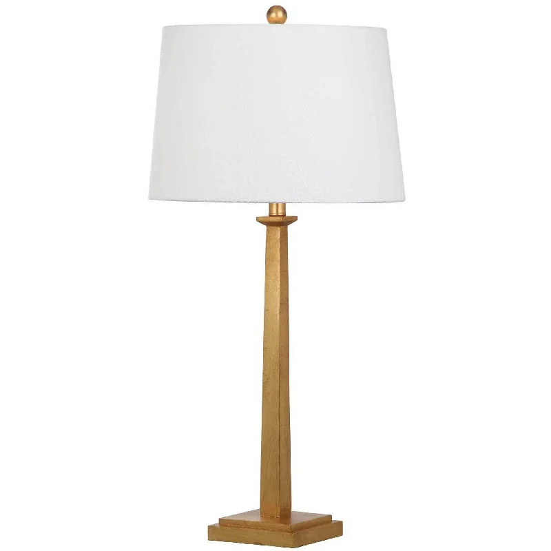 fabric table lamps with a linen shade for a relaxed and breathable lookAnahi Table Lamp Gold (Set of 2)
