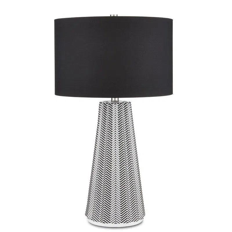 wooden table lamps with natural grain for a warm and organic feelBlack White Polished Nickel Orator Table Lamp wooden table lamps with natural grain for a warm and organic feelBlack White Polished Nickel Orator Table Lamp