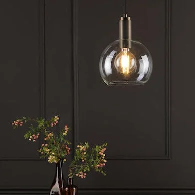 African - Inspired Ceiling Lights with Tribal Patterns and Natural MaterialsDar Nikolas Solid Brass Pendant Round Glass African - Inspired Ceiling Lights with Tribal Patterns and Natural MaterialsDar Nikolas Solid Brass Pendant Round Glass