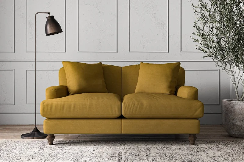 Art Nouveau Ceiling Lights with Organic, Flowing ShapesDeni Small Sofa - Recycled Cotton Ochre Art Nouveau Ceiling Lights with Organic, Flowing ShapesDeni Small Sofa - Recycled Cotton Ochre
