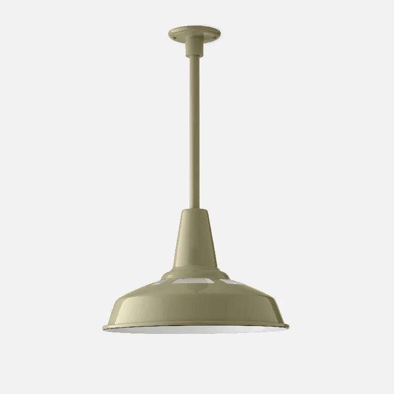 Art Deco Ceiling Lights with Geometric Patterns and Metallic FinishesFactory 5 Rod Pendant