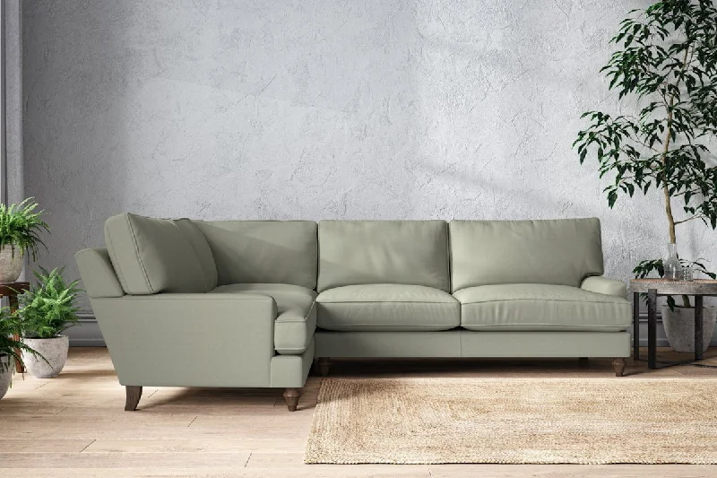 Mid - Century Modern Ceiling Lights with Simple, Sleek LinesMarri Grand Left Hand Corner Sofa - Recycled Cotton Seaspray