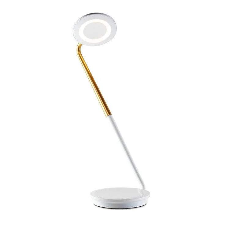 White/Brass