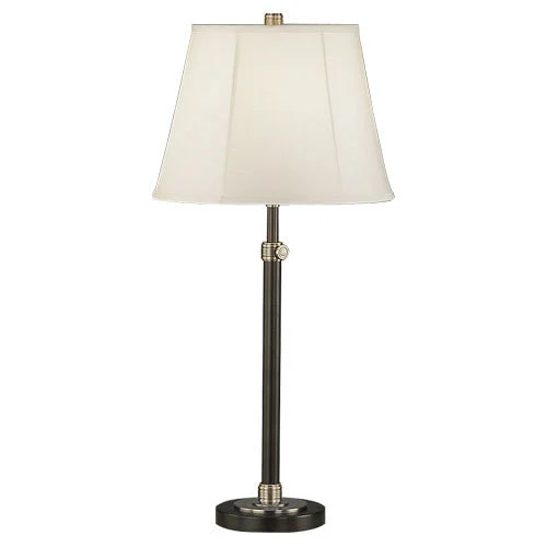 Ivory Microfiber Fabric Empire Shade