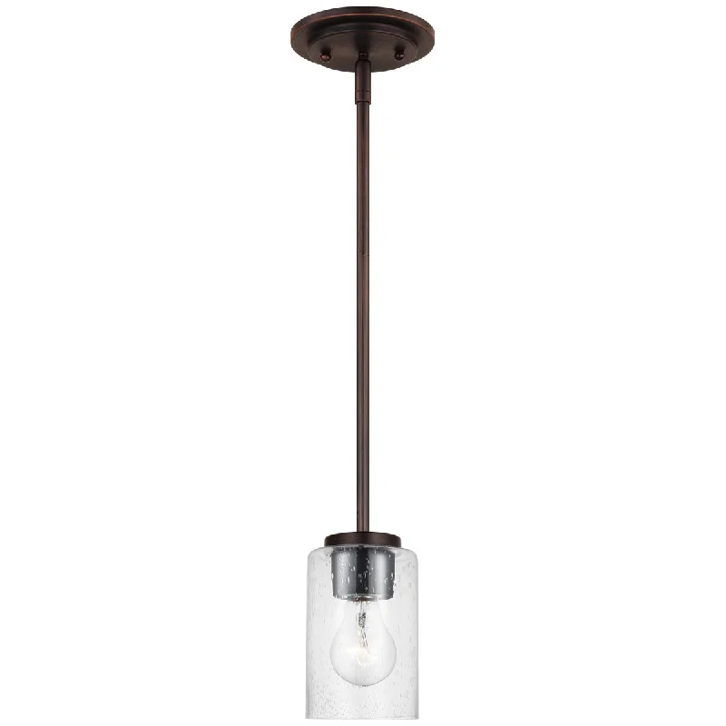 Retro Ceiling Lights Inspired by the 1950s and 1960s DesignSea Gull Lighting Oslo 1-Light Pendant