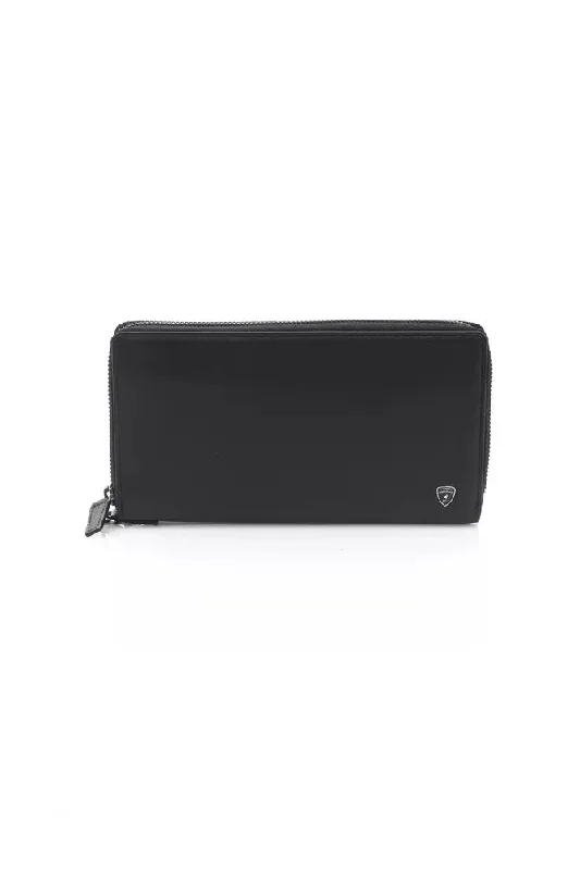 Slim money clips for minimalist walletsAutomobili Lamborghini Sleek Calfskin Leather Zip Men's Wallet Slim money clips for minimalist walletsAutomobili Lamborghini Sleek Calfskin Leather Zip Men's Wallet