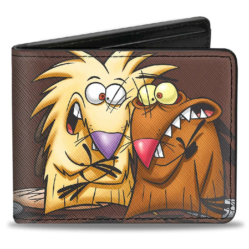 Custom money clips for corporate giftsBi-Fold Wallet - Angry Beavers Norbert & Daggett CLOSE-UP Pose Custom money clips for corporate giftsBi-Fold Wallet - Angry Beavers Norbert & Daggett CLOSE-UP Pose