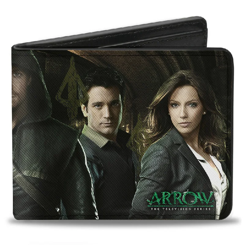 Money clips for women with sleek designsBi-Fold Wallet - ARROW 5-Character Group Pose Money clips for women with sleek designsBi-Fold Wallet - ARROW 5-Character Group Pose