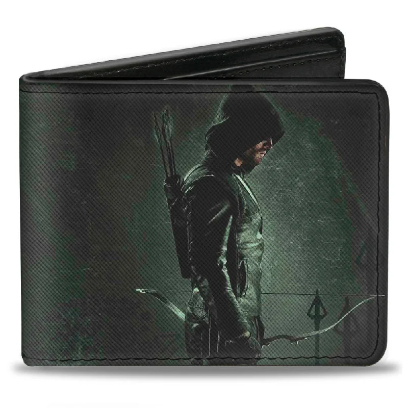 Eco-friendly money clips made from sustainable materialsBi-Fold Wallet - Arrow Standing Profile Pose Arrow Tips Greens Eco-friendly money clips made from sustainable materialsBi-Fold Wallet - Arrow Standing Profile Pose Arrow Tips Greens