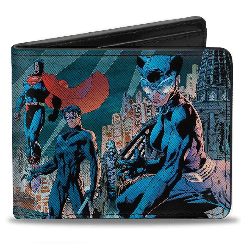 Money clips for women with sleek designsBi-Fold Wallet - Batman Issue #619 Hush 9-Character Gotham City Skyline Cover Pose Money clips for women with sleek designsBi-Fold Wallet - Batman Issue #619 Hush 9-Character Gotham City Skyline Cover Pose