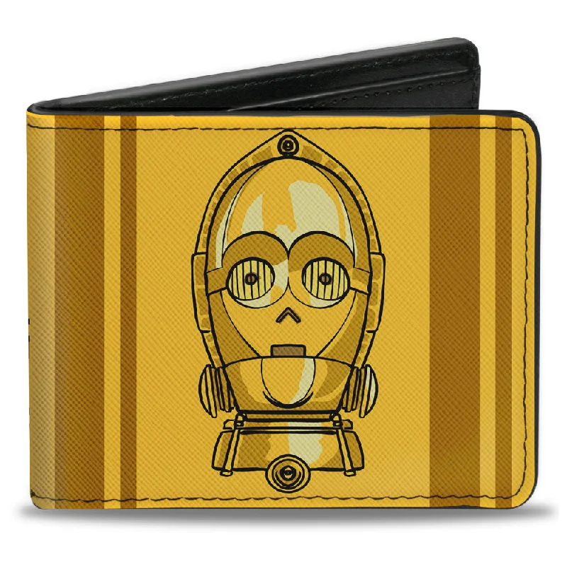 How to clean and maintain metal money clipsBi-Fold Wallet - C3-PO Face + Wires Bounding Yellows Black Multi Color How to clean and maintain metal money clipsBi-Fold Wallet - C3-PO Face + Wires Bounding Yellows Black Multi Color
