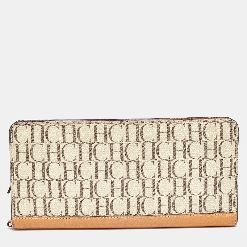 How to choose the right money clipCh Carolina Herrera Beige/tan Signature Coated Canvas And Leather Wallet How to choose the right money clipCh Carolina Herrera Beige/tan Signature Coated Canvas And Leather Wallet