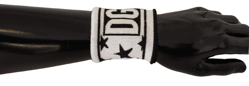 Stainless steel money clips for durabilityDolce & Gabbana Elegant Monochrome Wool Wristband Men's Set Stainless steel money clips for durabilityDolce & Gabbana Elegant Monochrome Wool Wristband Men's Set