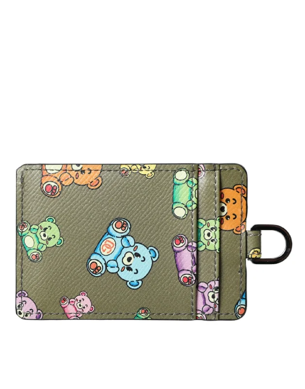 Money clips for holding large amounts of cashDolce & Gabbana Teddy Bear Leather Women Card Holder Women's Wallet Money clips for holding large amounts of cashDolce & Gabbana Teddy Bear Leather Women Card Holder Women's Wallet