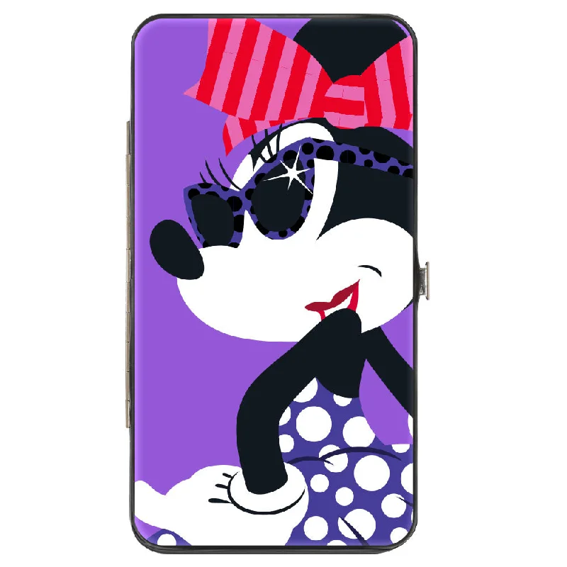 Vintage-style money clips for collectorsVintage-style money clips for collectorsVintage-style money clips for collectorsHinged Wallet - Hollywood Minnie Over Shoulder Pose + Dots Purples/White Vintage-style money clips for collectorsVintage-style money clips for collectorsVintage-style money clips for collectorsHinged Wallet - Hollywood Minnie Over Shoulder Pose + Dots Purples/White