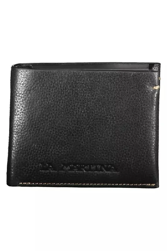 Best money clips for cash and cardsLa Martina  Leather Men's Wallet