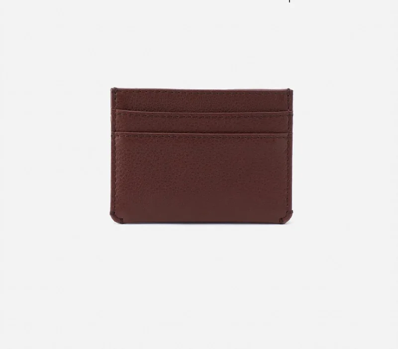 Vintage-style money clips for collectorsMens Card Wallet In Brown